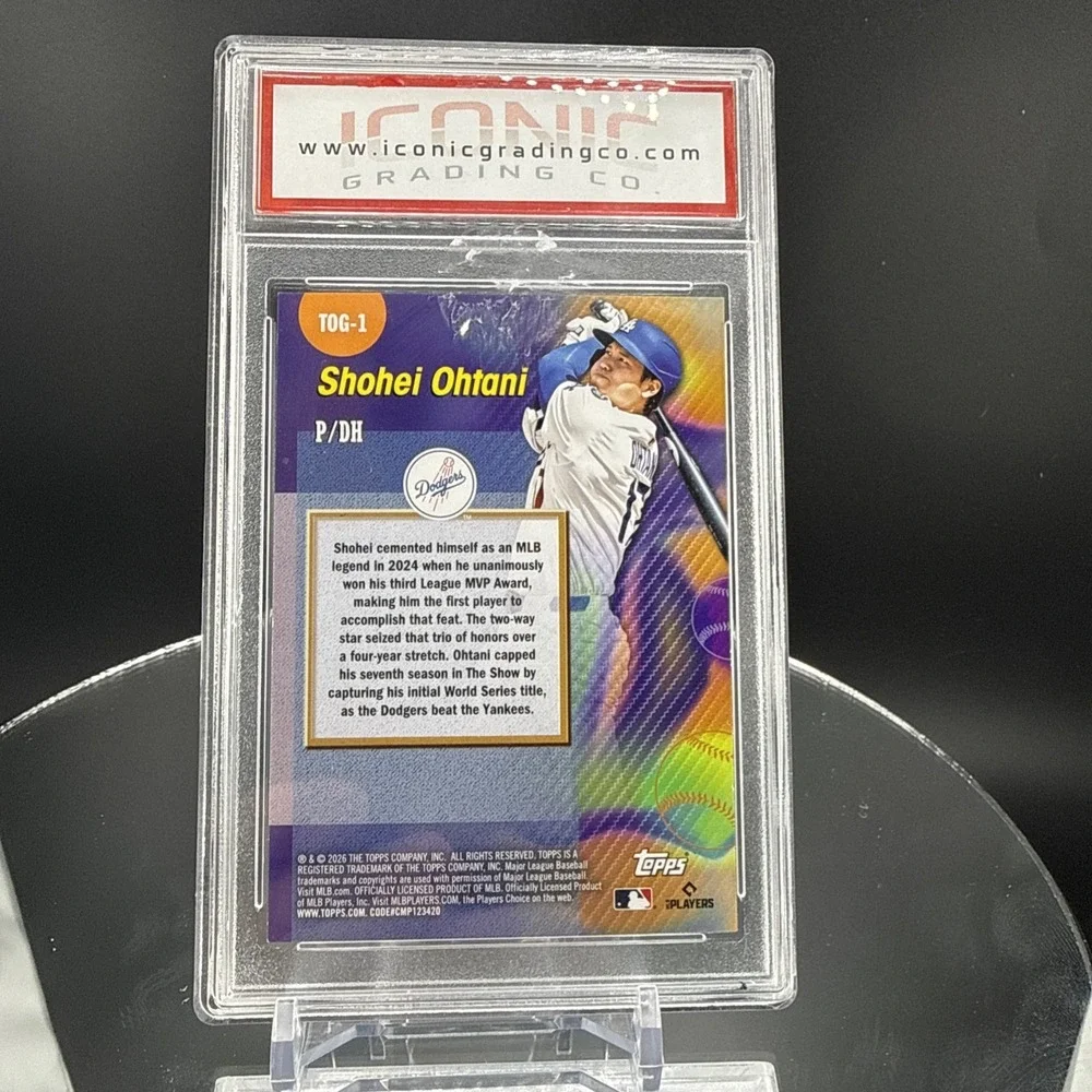 2026 topps shohei ohtani titans of the game Mint 9